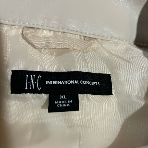 IDA BUNDLE International Concepts Ivory Moto Jacket - Picture 8 of 8